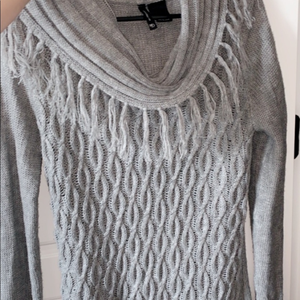 Gray sweater